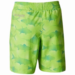 Columbia Pantalones PFG Super Backcast™ Short Niño Verdes (379ENOBIJ)